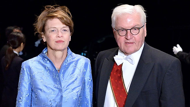رئيس ألمانيا فرانك فالتر شتاينماير وزوجته إلك بودنبندر 